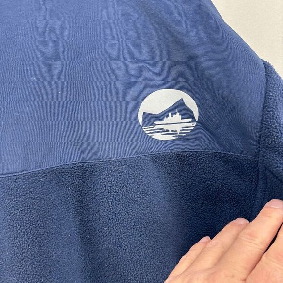 Quark Expeditions Unisex Blue 3 Pocket Blue Jacket X-Large - Picture 4 of 6